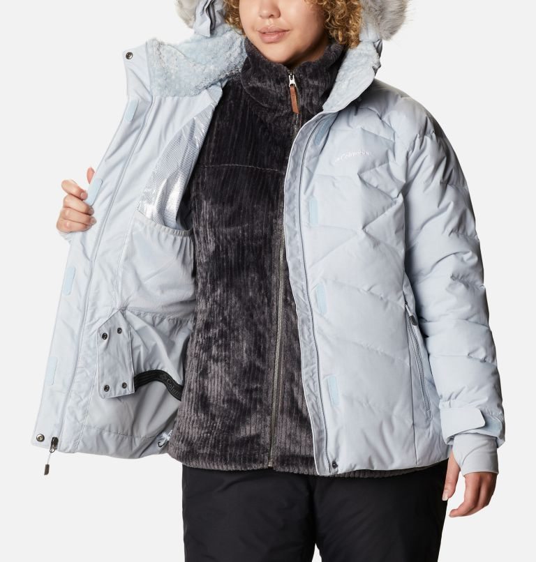 Women's Columbia Lay D Down II Jackets Light Grey | Plus Size CA-JA013